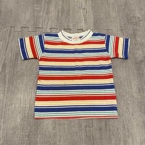 Vibrant Striped Kids Tee